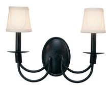 Luma-Spec Lighting 221330 - 16" Wide Bell 2 Light Wall Sconce