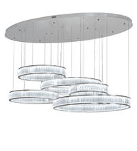 Luma-Spec Lighting 222266 - 86" Long Beckam 5 Light Cascading Pendant