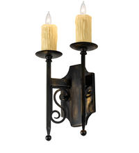 Luma-Spec Lighting 222726 - 9" Wide Toscano 2 Light Wall Sconce