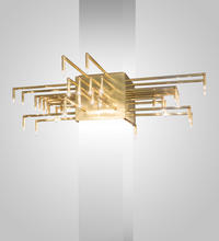 Luma-Spec Lighting 225775 - 80" Square Barrett Column-Surround Light System