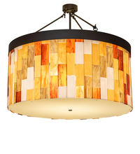 Luma-Spec Lighting 229626 - 47" Wide Cilindro Calico Semi-Flushmount