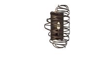 Luma-Spec Lighting 231619 - 10" Wide Cyclone Wall Sconce