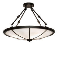 Luma-Spec Lighting 234850 - 24" Wide Commerce Semi-Flushmount