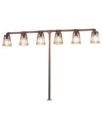Luma-Spec Lighting 236019 - 48" High X 65" Wide PipeDream 6 Light Table Lamp