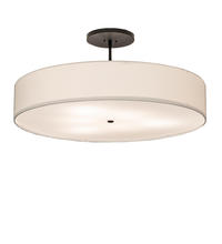 Luma-Spec Lighting 241294 - 42" Wide Cilindro Textrene Semi-Flushmount
