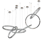 Luma-Spec Lighting 241591 - 108" Wide Beckam 6 Ring Cascading Chandelier