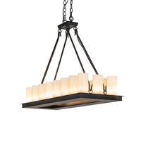 Luma-Spec Lighting 242984 - 40" Long Loxley 18 Light Oblong Chandelier