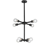 Luma-Spec Lighting 243083 - 20" Wide Pronograde Jack 8 Light Chandelier
