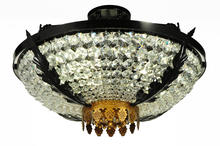 Luma-Spec Lighting 245004 - 24" Wide Chrisanne Crystal Flushmount