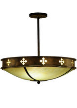 Luma-Spec Lighting 245549 - 20" Wide Byzantine Semi-Flushmount