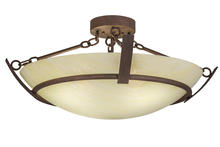 Luma-Spec Lighting 245697 - 30" Wide Covina Semi-Flushmount
