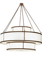 2nd Avenue Designs Blue 245871 - 66" Wide Jayne 3 Tier Pendant