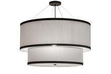 Luma-Spec Lighting 247489 - 36" Wide Cilindro 2 Tier Textrene Pendant