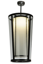 Luma-Spec Lighting 249257 - 21" Wide Cilindro Tapered Semi-Flushmount