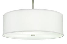 2nd Avenue Designs Blue 250070 - 24" Wide Cilindro White Trilam Textrene Pendant