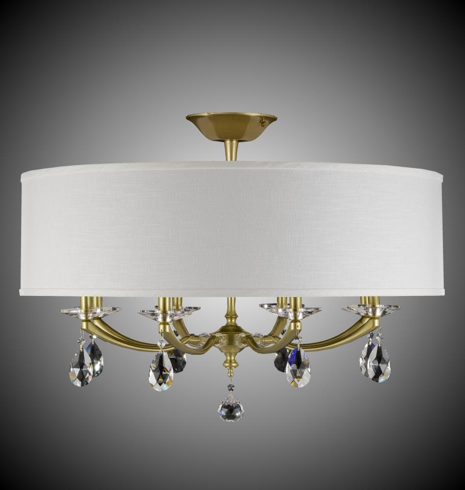 32 inch Kensington Empire Drum Shade Flush Mount