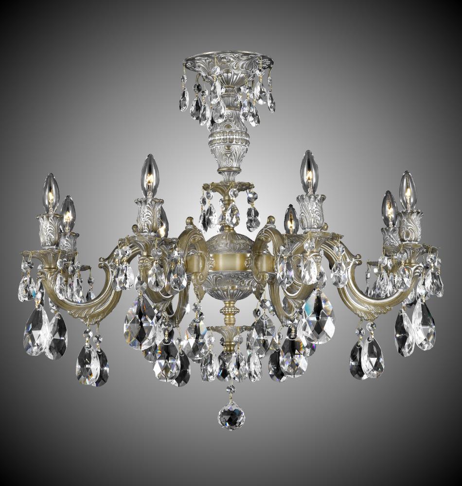 8 Light Marlena Flush Mount