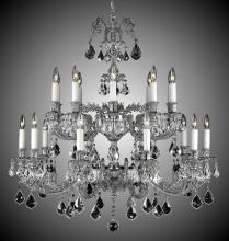 American Brass & Crystal CH2009-O-12G-PI - 10+10 Light Finisterra Chandelier
