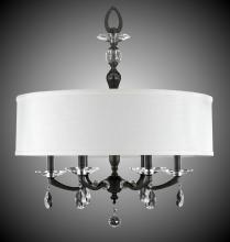 American Brass & Crystal CH5485-O-37G-38G-ST-HL - 24 inch Kensington Empire Drum Shade Chandelier