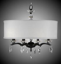 American Brass & Crystal CH5604-G-32G-36G-ST-PG - 28 inch Kaya Drum Shade Chandelier