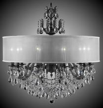 American Brass & Crystal CH6578-O-04G-PI-PG - 10 Light Llydia Chandelier