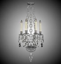 American Brass & Crystal CH9006-A-04G-ST - 6 Light Blairsden Chandelier