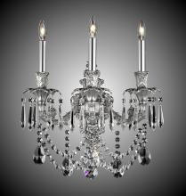 American Brass & Crystal WS2081-A-10G-ST - 3 Light Finisterra with draping Wall Sconce