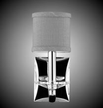 American Brass & Crystal WS5481-36G-ST-HL - 1 Light Kensington Wall Sconce with Shade