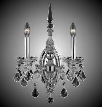 American Brass & Crystal WS9392-A-08G-PI - 2 Light Venetian Wall Sconce