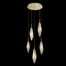 Hammerton CHB0050-05-GB-CB-C01-L1 - Rock Crystal Round 5pc Multi-Pendant