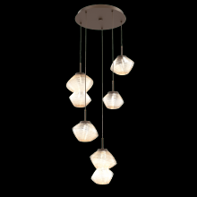 Hammerton CHB0089-05-FB-A-C01-L3 - Mesa Round 5pc Multi-Pendant