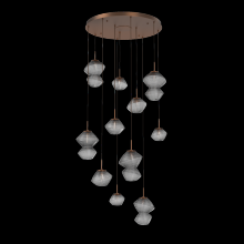 Hammerton CHB0089-11-BB-S-C01-L3 - Mesa Round 11pc Multi-Pendant
