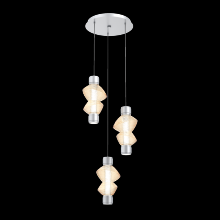 Hammerton CHB0089-D3-CS-A-C01-L3 - Mandrel Round 3pc Multi-Pendant - Mesa