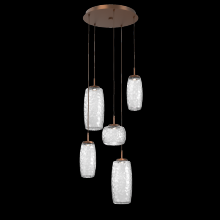 Hammerton CHB0091-05-BB-C-C01-L1 - Vessel Round 5pc Multi-Pendant