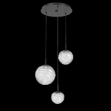 Hammerton CHB0092-03-MB-C-C01-L1 - Gaia Round 3pc Multi-Pendant