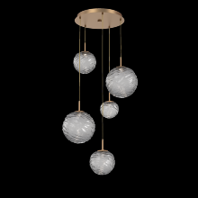 Hammerton CHB0092-05-NB-S-C01-L3 - Gaia Round 5pc Multi-Pendant
