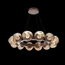 Hammerton CHB0095-36-BB-ZB-CA1-L3 - Luna Radial Ring - 36-Inch