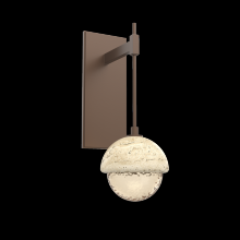 Hammerton IDB0093-01-BB-A-L3-TR - Cabochon Tempo Sconce