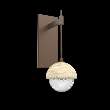Hammerton IDB0093-01-BB-C-L1-TR - Cabochon Tempo Sconce