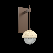 Hammerton IDB0093-01-BB-S-L3-TR - Cabochon Tempo Sconce