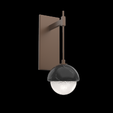 Hammerton IDB0093-01-BB-WL-L3-BM - Cabochon Tempo Sconce
