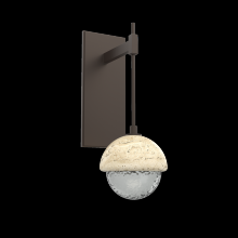 Hammerton IDB0093-01-FB-S-L1-TR - Cabochon Tempo Sconce