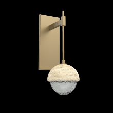 Hammerton IDB0093-01-GB-S-L1-TR - Cabochon Tempo Sconce