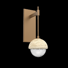 Hammerton IDB0093-01-NB-C-L1-TR - Cabochon Tempo Sconce
