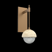 Hammerton IDB0093-01-NB-S-L1-TR - Cabochon Tempo Sconce