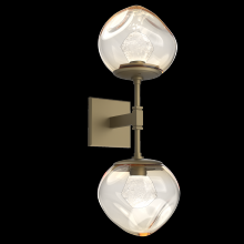 Hammerton IDB0095-02-GB-ZA-L3 - Luna Double Sconce