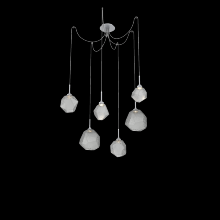 Hammerton SCB0039-06-CS-S-C01-L1 - Gem Round 6pc Swag Multi-Pendant