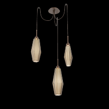 Hammerton SCB0049-03-BB-RB-C01-L3 - Aalto Round 3pc Swag Multi-Pendant