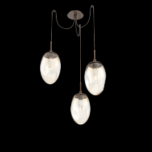 Hammerton SCB0067-03-BB-GA-C01-L1 - Meteo Round 3pc Swag Multi-Pendant