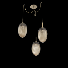 Hammerton SCB0067-03-GB-ZB-C01-L1 - Meteo Round 3pc Swag Multi-Pendant